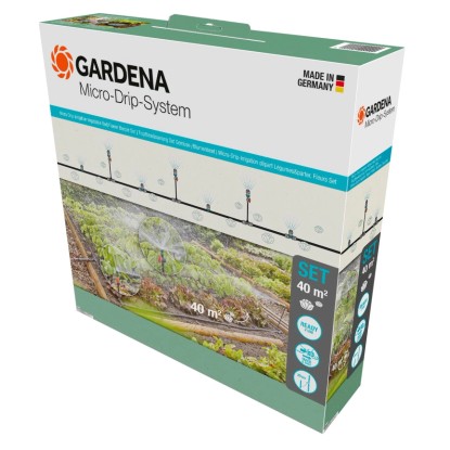 GARDENA Micro-Drip Súprava na zavlažovanie záhonov/okrajov 40 m2 (13450-20)