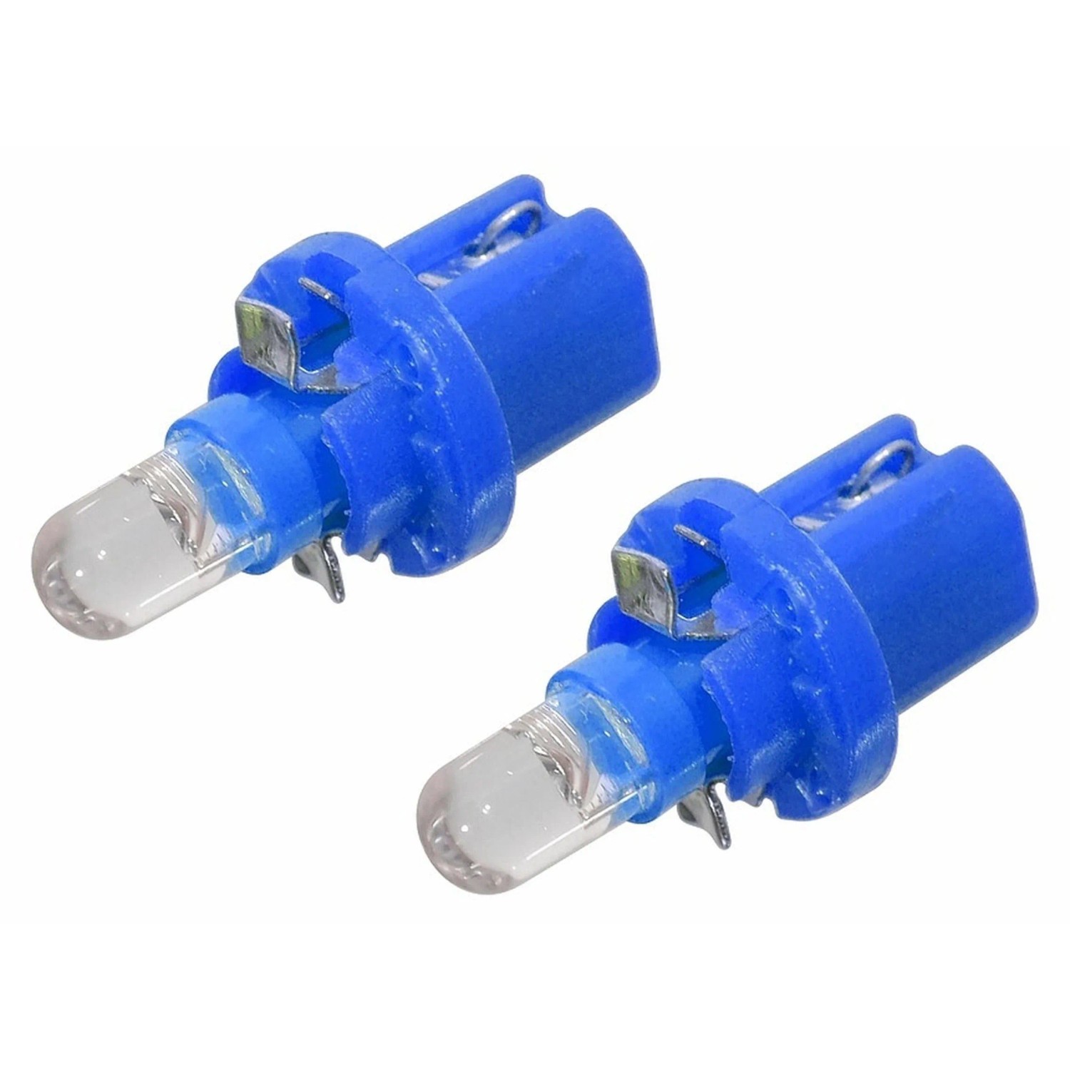 E-shop COMPASS Žiarovka 1LED 12V B8,5d modrá, 2 ks