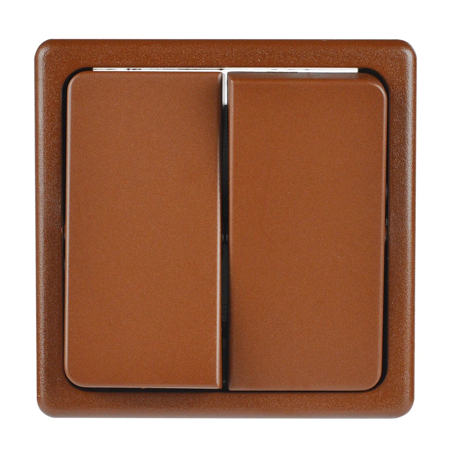 E-shop SEZ Sériový spínač Standard DS 1201-5 HP škoricový 28 x 82 x 82 mm