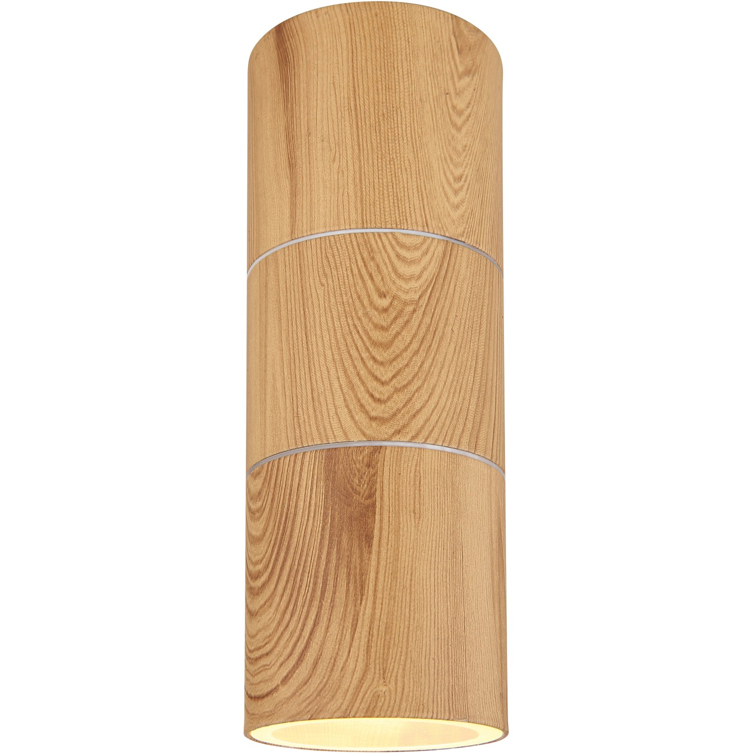 E-shop GLOBO Vonkajšie svietidlo STYLE vzhľad dreva GU10 35 W 60 x 165 x 104 mm