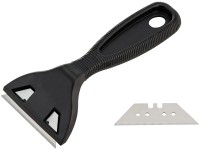 LUX-TOOLS Škrabka na sklo s náhradnou čepeľou