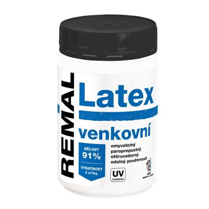 REMAL Latexový náter Latex V2065 vonkajší biely 800 g