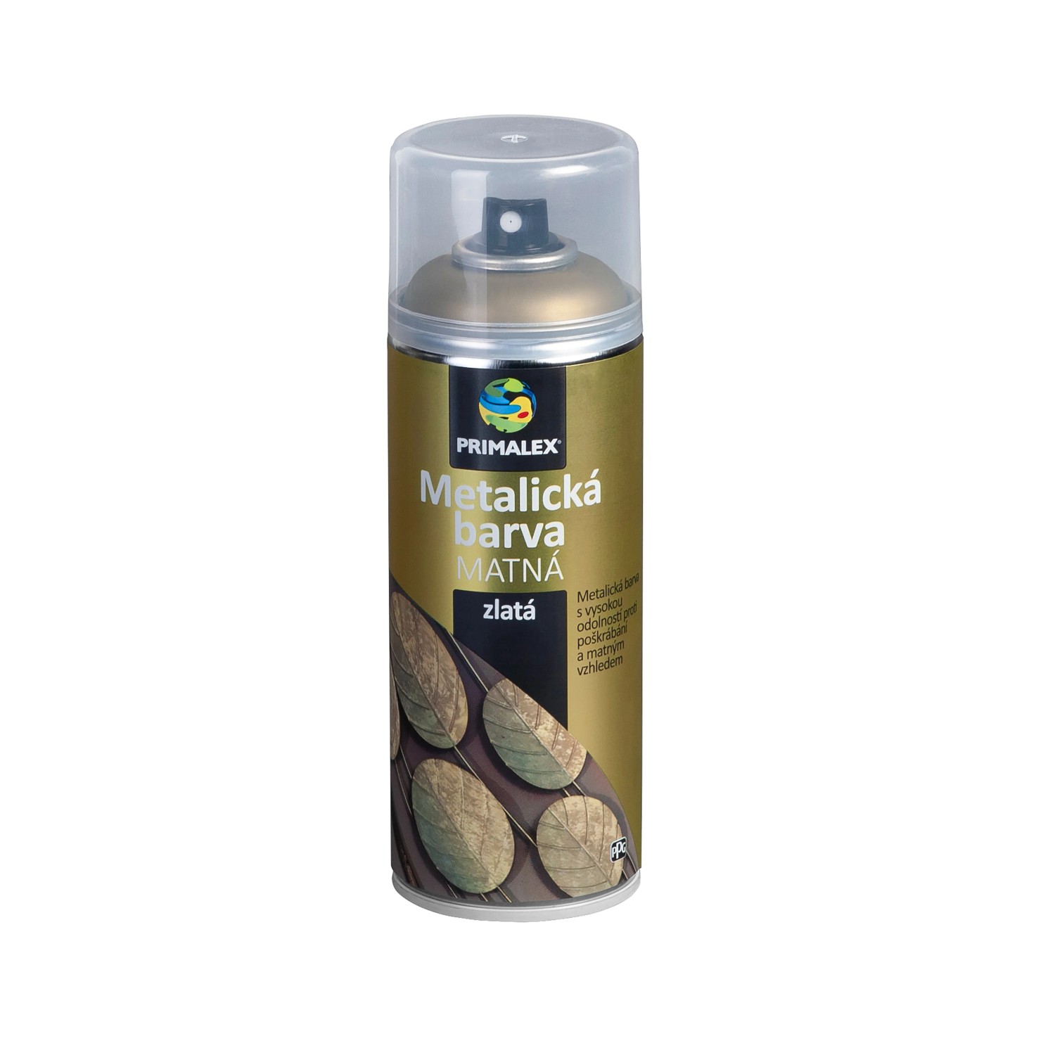 E-shop PRIMALEX Metalická farba v spreji zlatá 400 ml