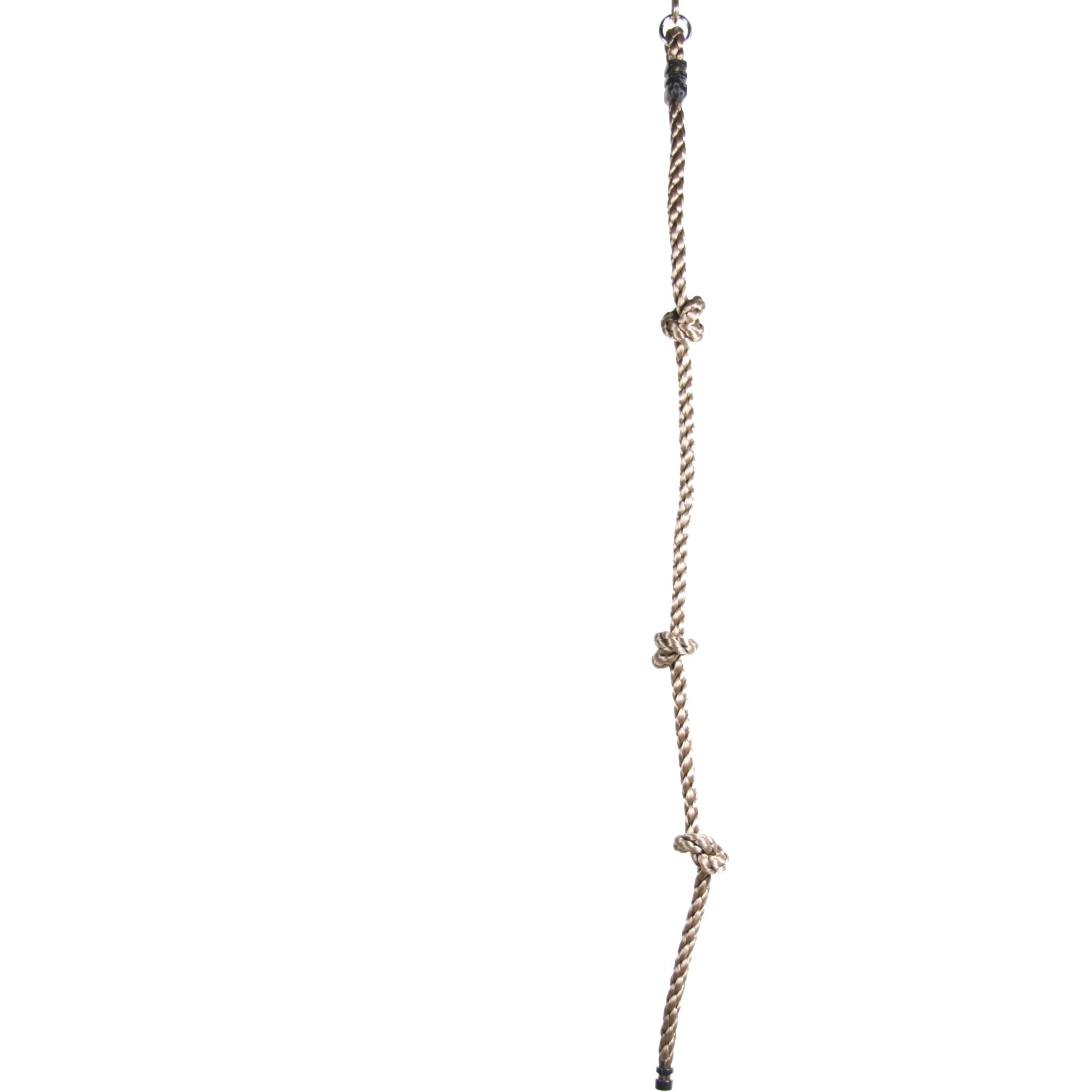 E-shop SwingKing Šplhacie lano s 3 uzlami a 1 kruhom, 180 cm
