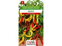Semienka Paprika zeleninová kozí roh Beros (Capsicum annuum)