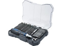 LUX Súprava so skrutkovačom a bitmi 106-dielna