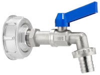 GEKA plus IBC adaptér - sada s modrým guľovým kohútom (30.0044.8)