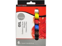 Daler Rowney Súprava olejových farieb SIMPLY, 6 x 12 ml