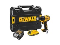 DeWALT 18V XR Aku bezuhlíkový vŕtací skrutkovač DCD708D1T-QW (1x2,0Ah, kufor)