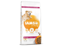 IAMS Granule pre psov SENIOR 7+ LARGE s čerstvým kuracím 12 kg