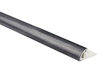 Arcansas Ochranný profil RONDIMET PVC dymovo sivý 8 x 26,5 x 2500 mm