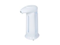 Bisk Automatický stojaci dávkovač mydla biely, 350 ml