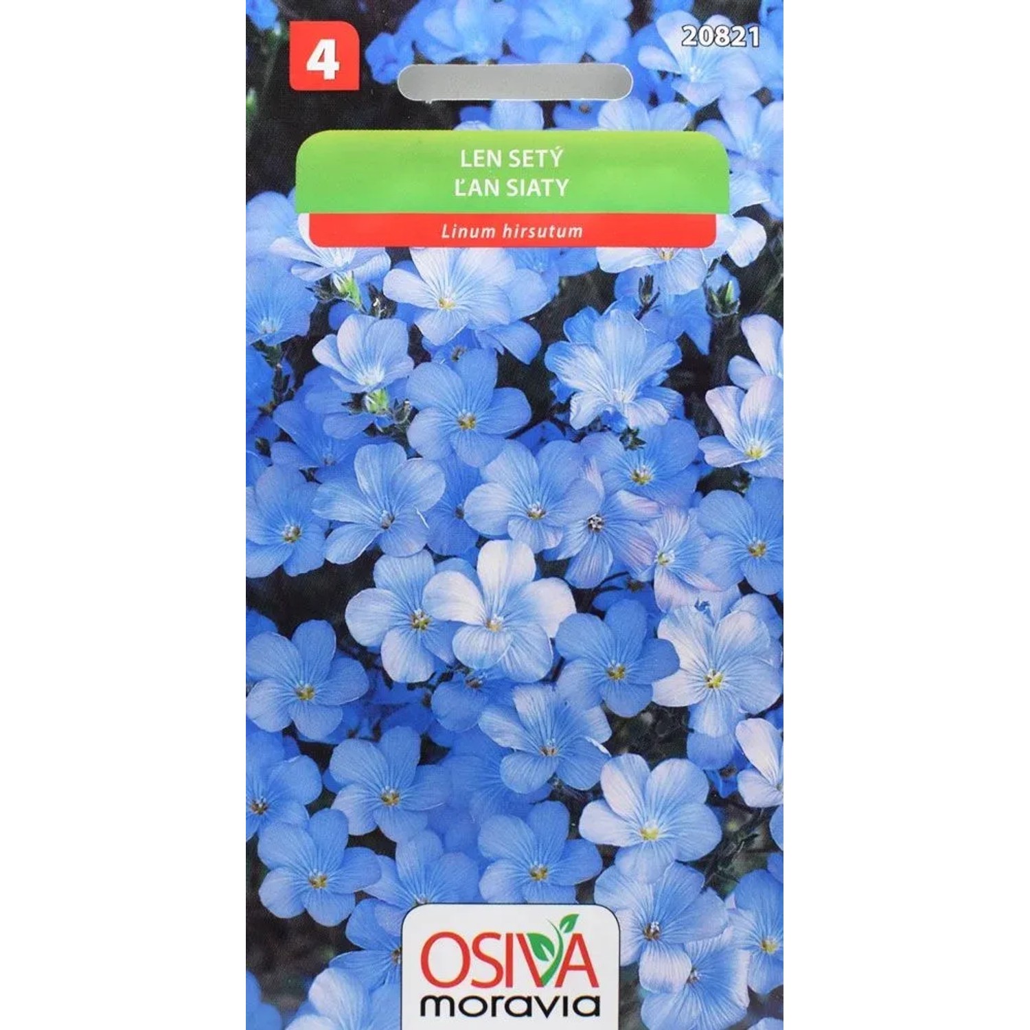 E-shop Osiva Moravia Semienka Ľan siaty (Linum hirsutum)