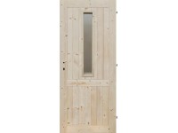 Radex Vedľajšie vchodové dvere palubovkové presklené 80 P