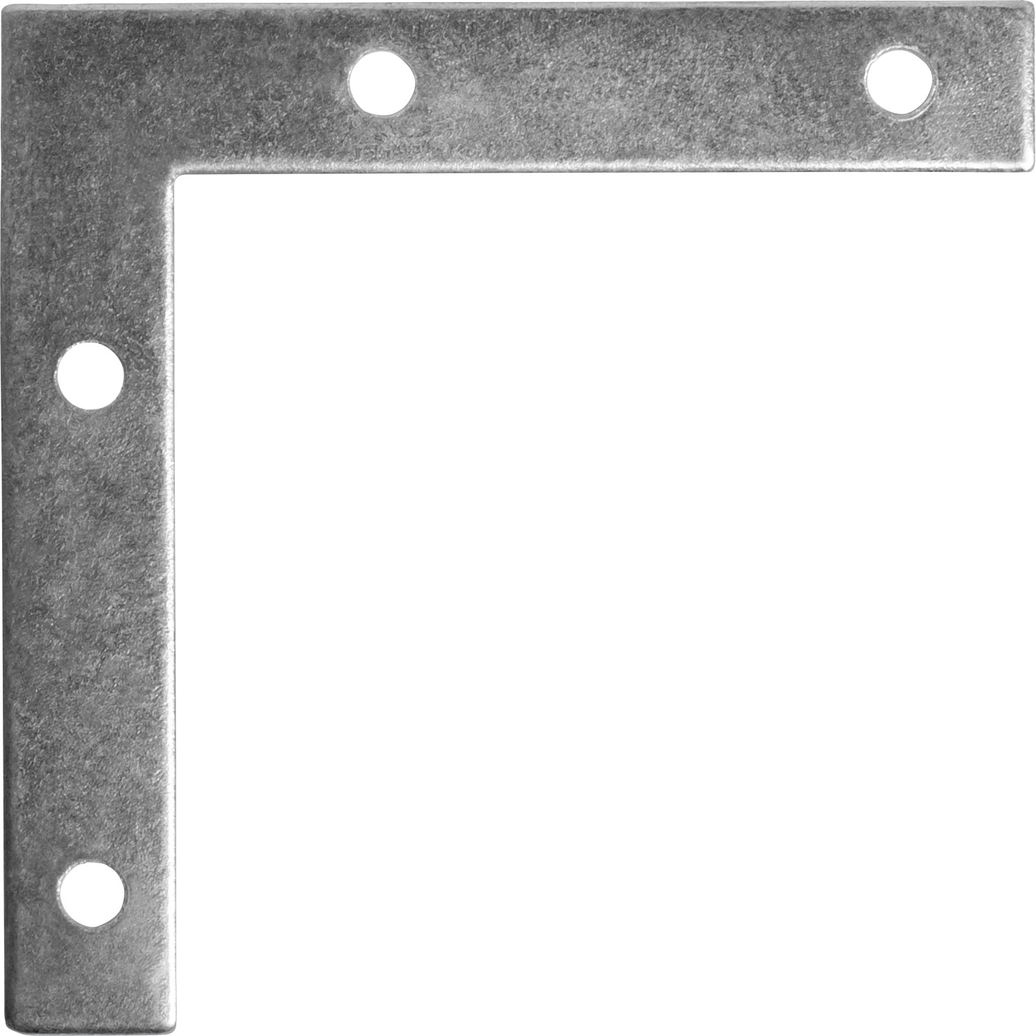 E-shop Rohový uholník plochý pozinkovaný 60 mm x 60 mm x 10 mm