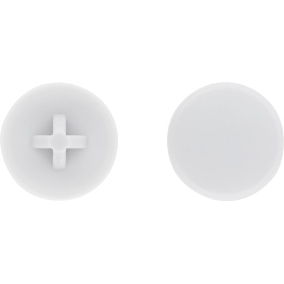 Plastová krytka na skrutky TX30 svetlo sivá pr. 16 mm, 30 ks