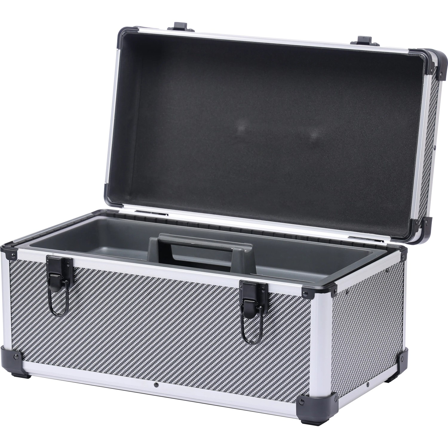 E-shop LUX-TOOLS Hliníkový kufor na náradie, 44,3 x 22 x 23,5 cm
