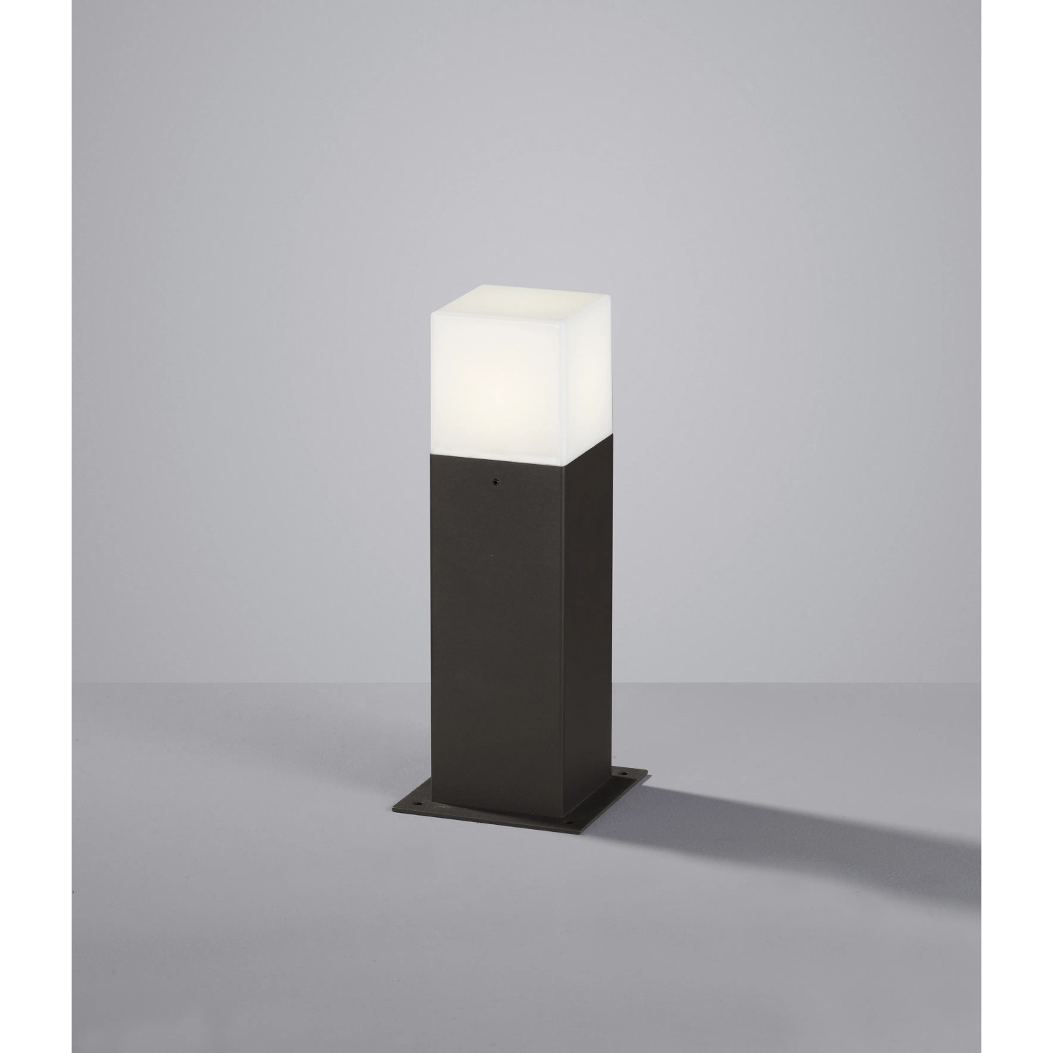 E-shop Trio Vonkajšia LED lampa Hudson, 1x3,5W, antracitová, 8,5 x 8,5 x 30 cm
