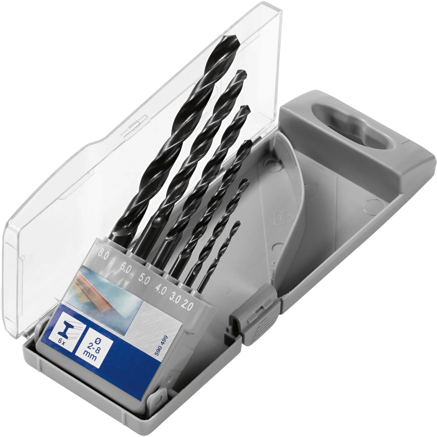 E-shop LUX-TOOLS Súprava vrtákov do kovu Comfort 6-dielna