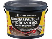 Den Braven Gumoasfaltová hydroizolácia DenBit DISPER DN čierna 10 kg