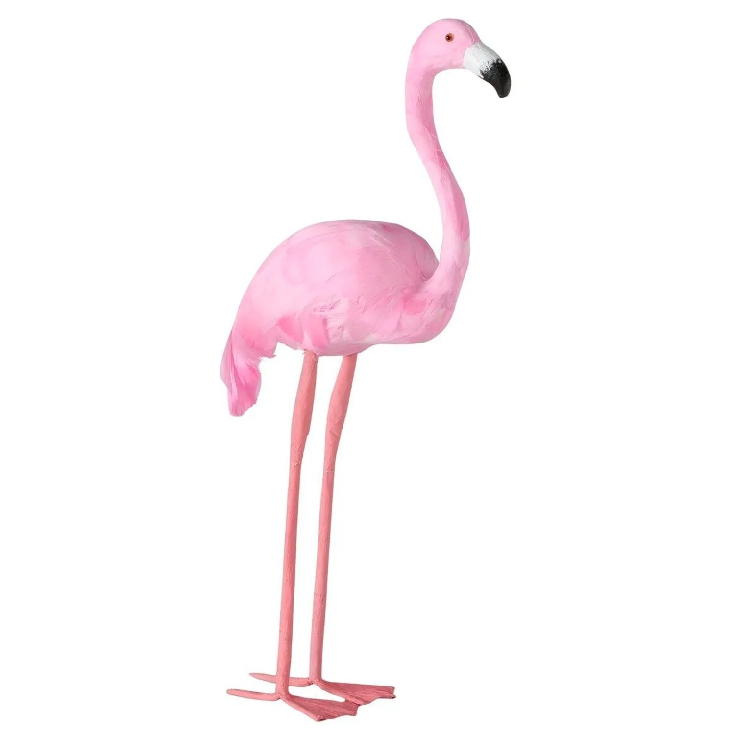 E-shop Boltze Dekoratívna figúrka plameniaka Flamingo, ružová, 50 x 25 cm