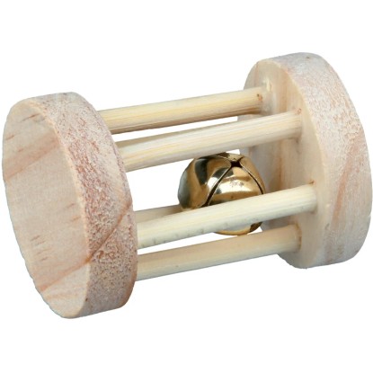 Trixie Valček na hranie malé zvieratá drevo priemer 3,5 cm x 5 cm