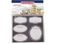 Leifheit Dekoračné etikety čiernobiele