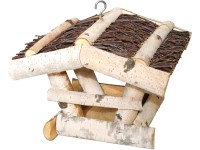 Kŕmidlo pre vtáky s doskovou strechou 19 cm x 24 cm