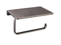 RAV Slezák Držiak toaletného papiera s poličkou Níl NLA0403MG, metal grey RAV Slezák Držiak toaletného papiera s poličkou Níl NLA0403MG, metal grey