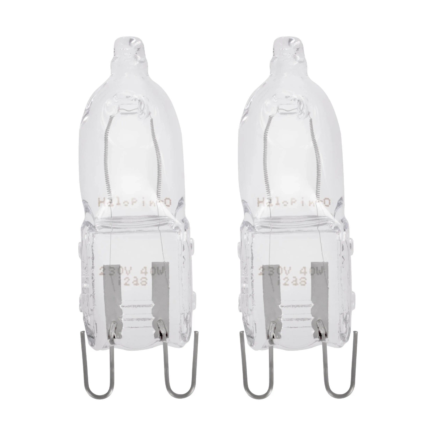 E-shop EGLO Halogénová žiarovka G9 40W 460lm 2700K pr. 13 x 41 mm, 2 ks