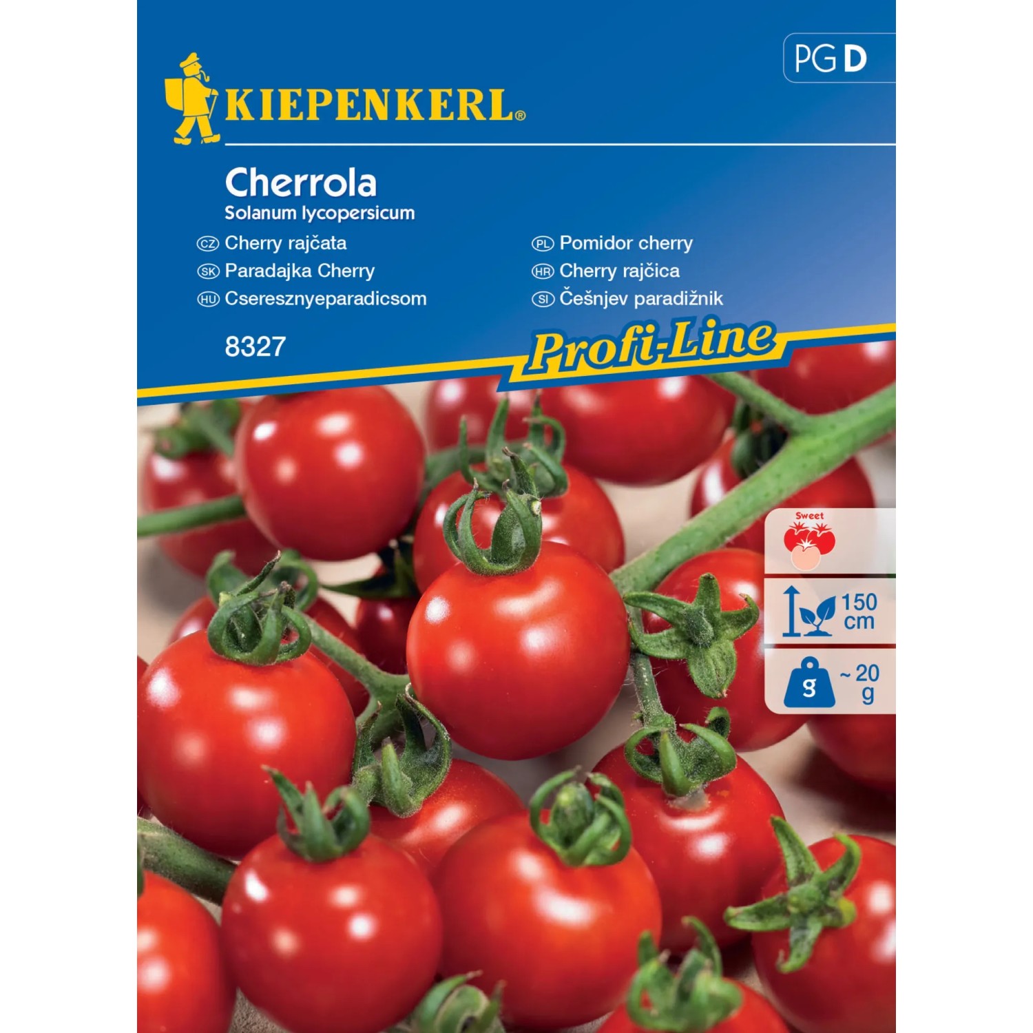 E-shop KIEPENKERL Cherry paradajky (Solanum lycopersicum) Cherrola, F1