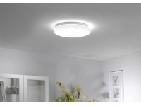 Just Light. Inteligentné stropné sviet. Jupi, hv. obloha, biela, pr. 59 cm