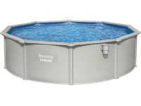 Hydrium Súprava bazéna s oc. st. spiesk. filter., rebr. a podkl. pl. 460 x 120cm