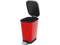Kis Nášľapný odpadkový kôš Chic Bin M, červený, 25 l