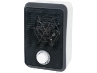 Mini teplovzdušný ventilátor Elverum, 600W, 11,7 x 18,7 x 10,3 cm