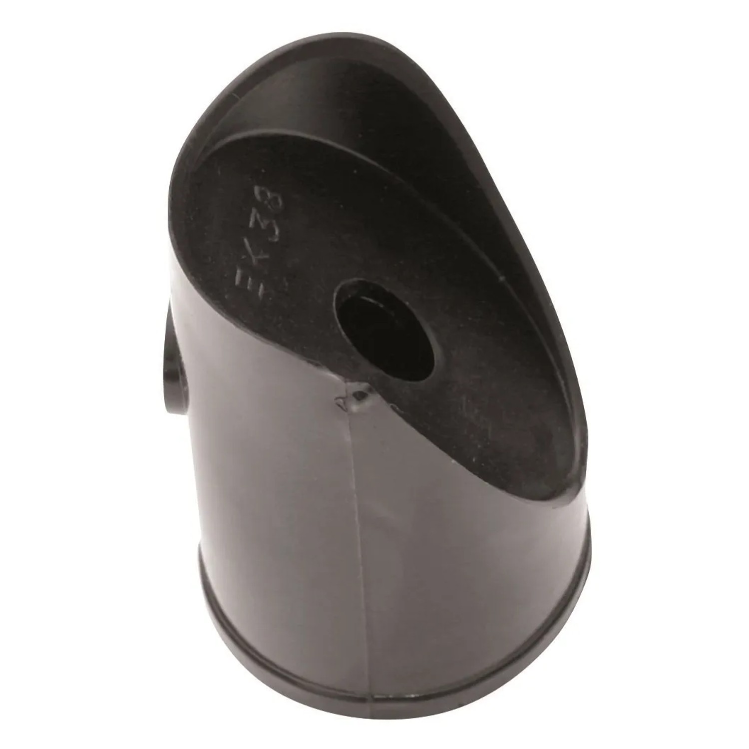 E-shop PILECKÝ Koncovka vzpery PVC, čierna, pr. 38 mm