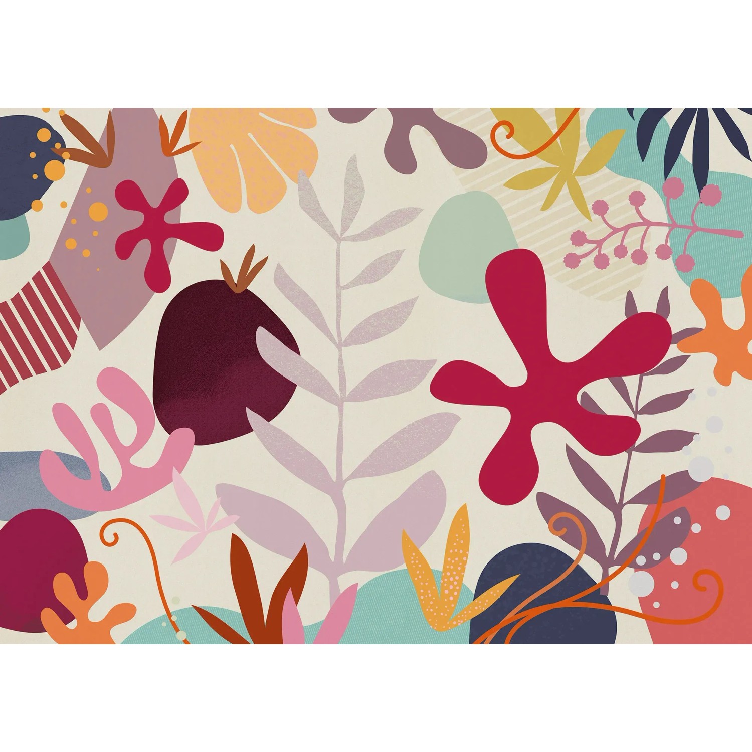 E-shop Komar Vliesová fototapeta Happy Corals 350 x 250 cm