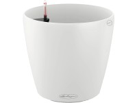 Lechuza Samozavlažovací kvetináč CLASSICO Color 28 biela, pr. 27,5 x 26 cm
