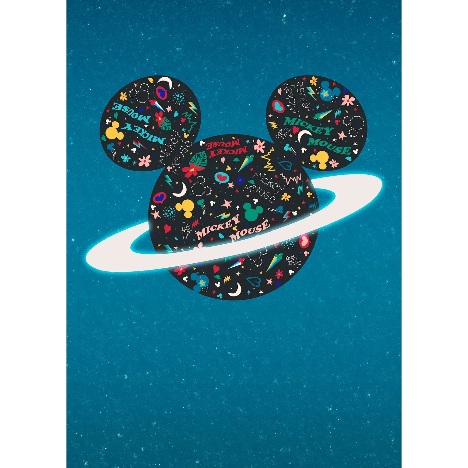 E-shop Komar Vliesová fototapeta Planet Mickey 200 x 280 cm