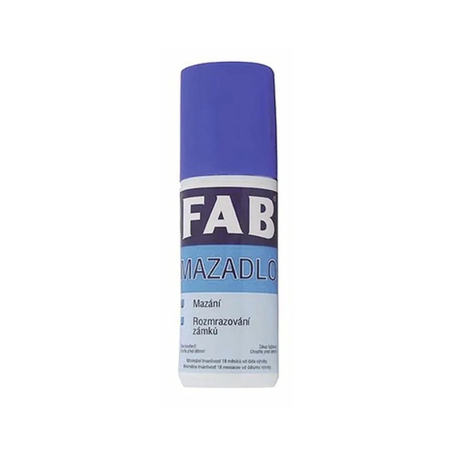 E-shop FAB Mazadlo a rozmrazovač zámkov 125 ml