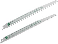LUX-TOOLS Pílový list na zelené drevo do píly chvosta Comfort hrubý, 220 mm, 2ks