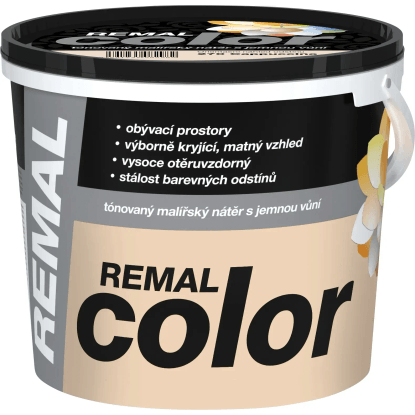 REMAL Color Tónovaný maliarsky náter s jemnou vôňou, 230 Magnólia, 2 + 0,5 kg