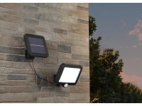 REV Ritter Solárne LED svietidlo s PIR senzorom 300 lm 10 000 K IP44 čierne REV Ritter Solárne LED svietidlo s PIR senzorom 300 lm 10 000 K IP44 čierne