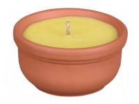 NOHEL GARDEN Vonná sviečka proti hmyzu citronella v ker. nádobe, pr. 7 cm
