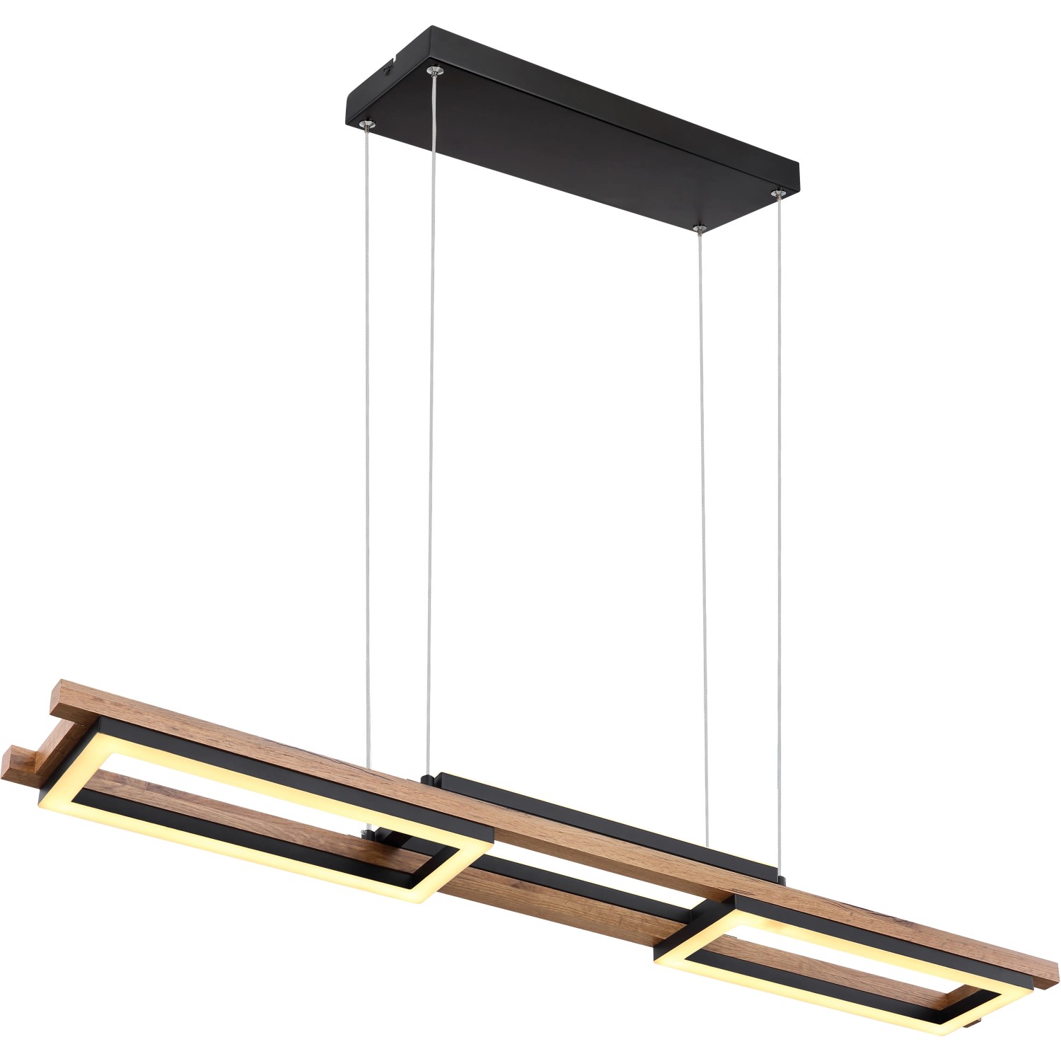 E-shop GLOBO LED závesné svietidlo ILLA 30 W, 3200 lm, 3000 K, 1000 x 135 x 1200 mm