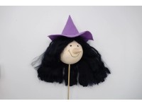 BD-Tova Zápich hlava čarodejnica veľká 35 cm