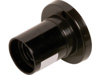 Objímka žiarovky E27 čierna