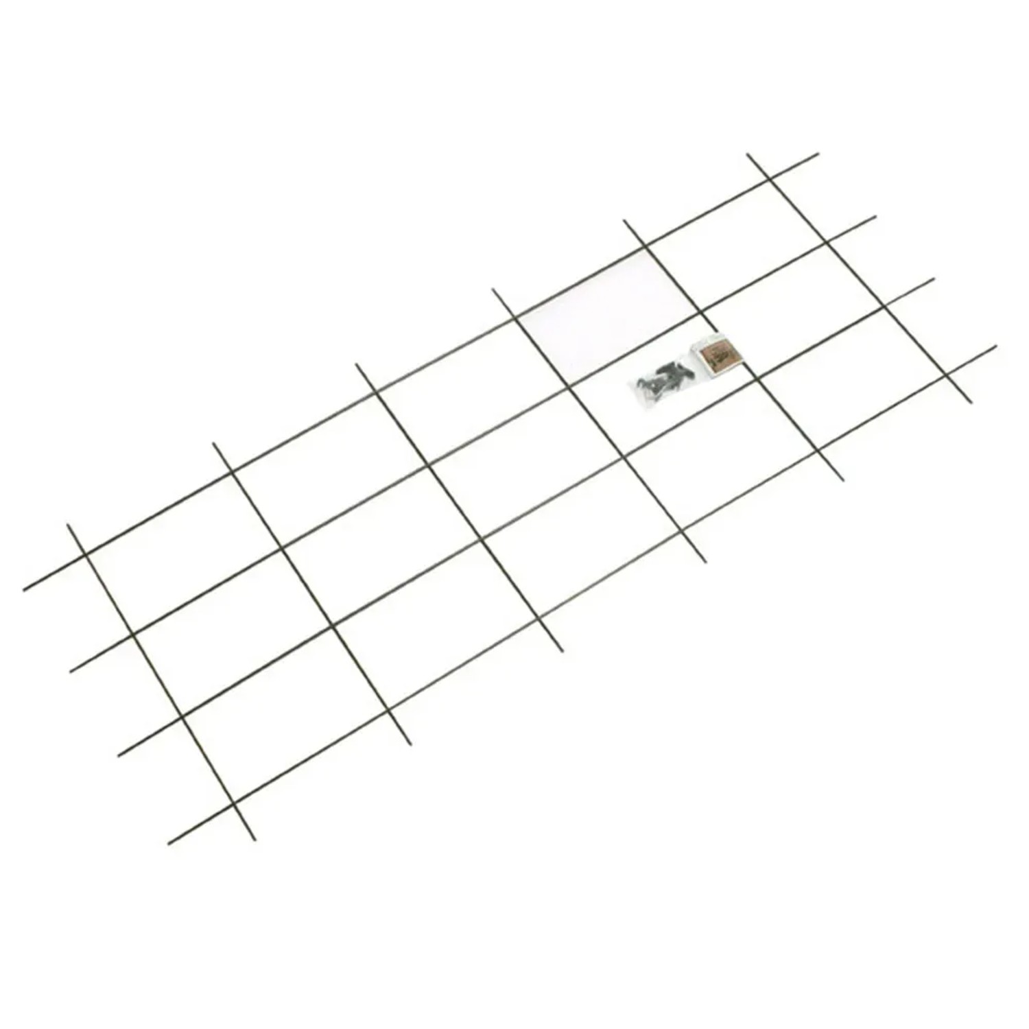 E-shop OBI Kovový špalier 150 x 60 cm zelený