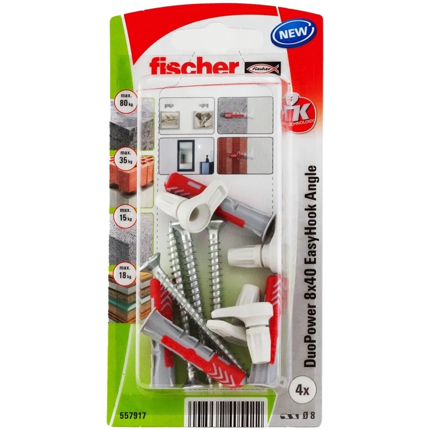 E-shop Fisher DuoPower EasyHook, 8 x 40, 90 °