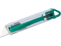 Wolfcraft Bezpečnostný nôž s trapézovou čepeľou, plastový